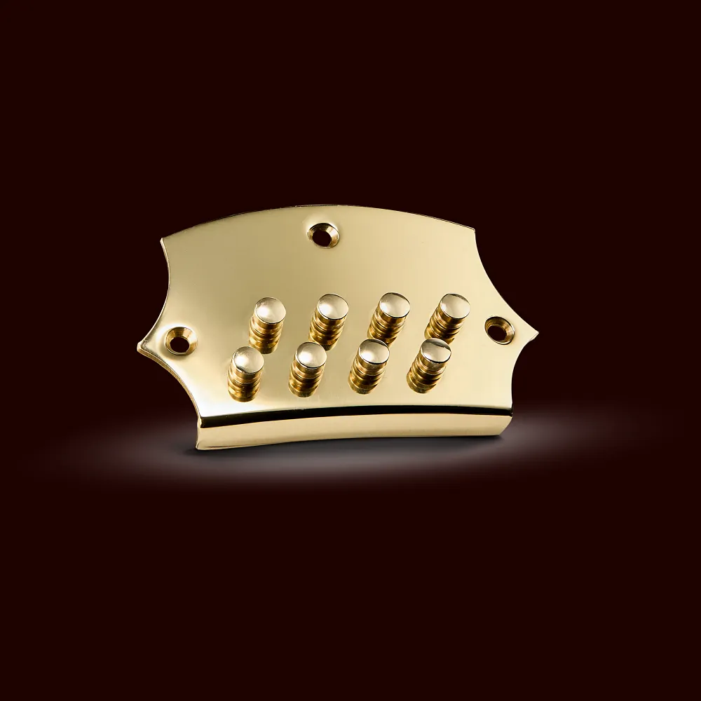 Saitenhalter Mandoline, poliert, lackiert